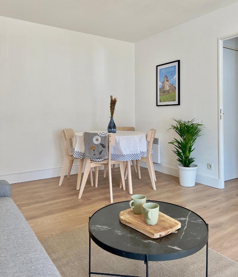 La Voulzie Appartement - Proche Centre Avec Parking Prive Provins Dış mekan fotoğraf